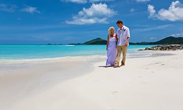 Wedding Couple on the Beach