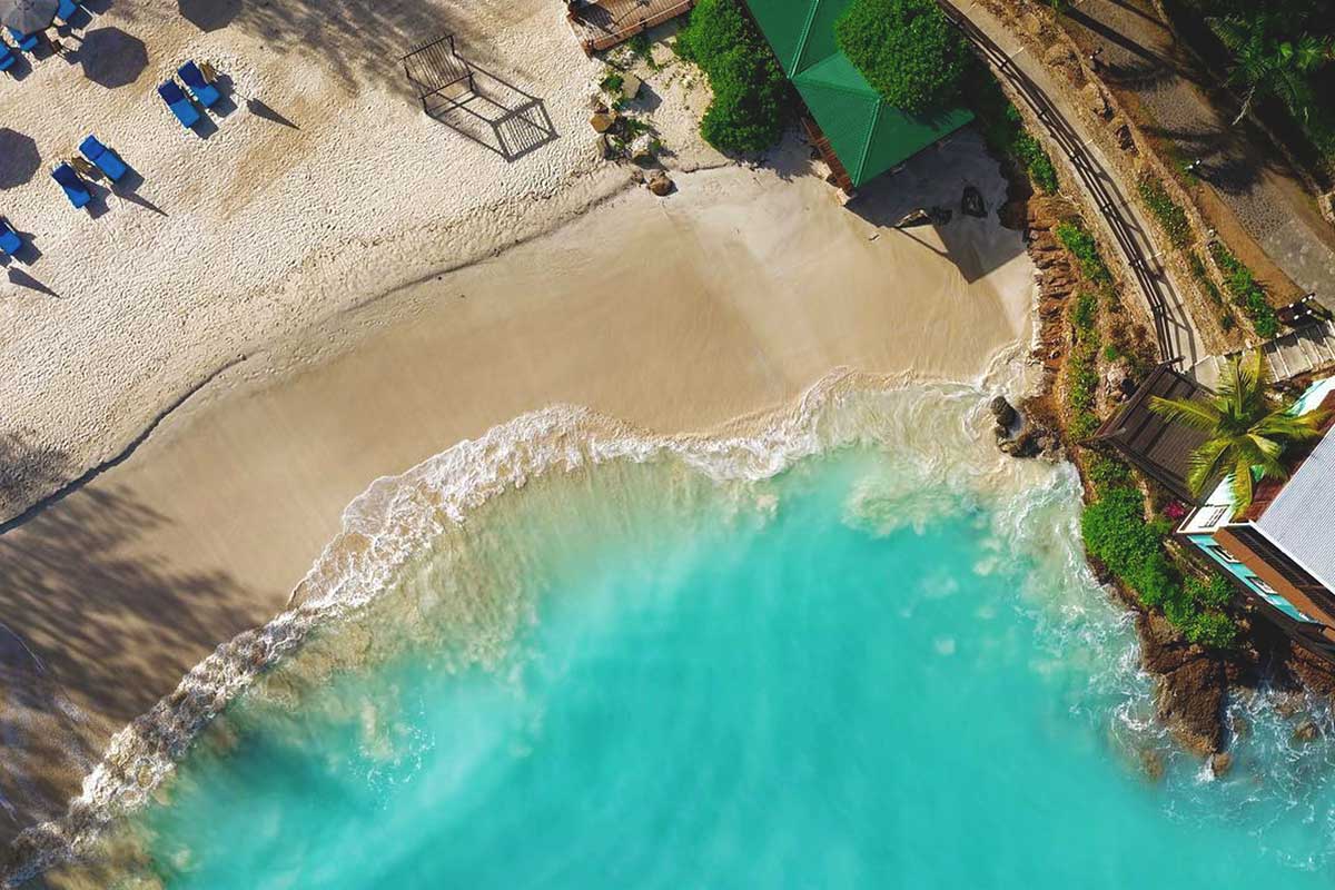 Jolly Beach Bird's Eye View