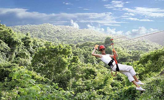 Antigua Rainforest Zipline Tours