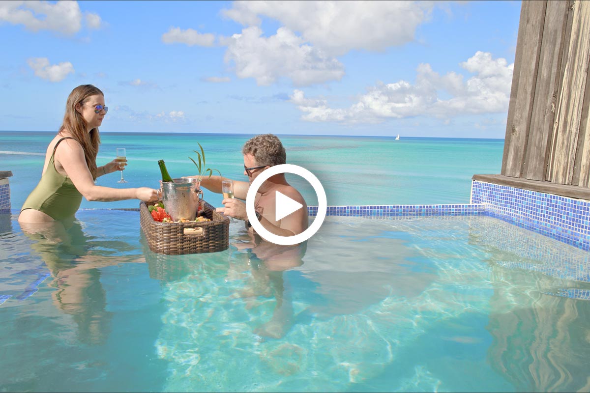 Cocos Hotel Sunset Pool Cottage Video